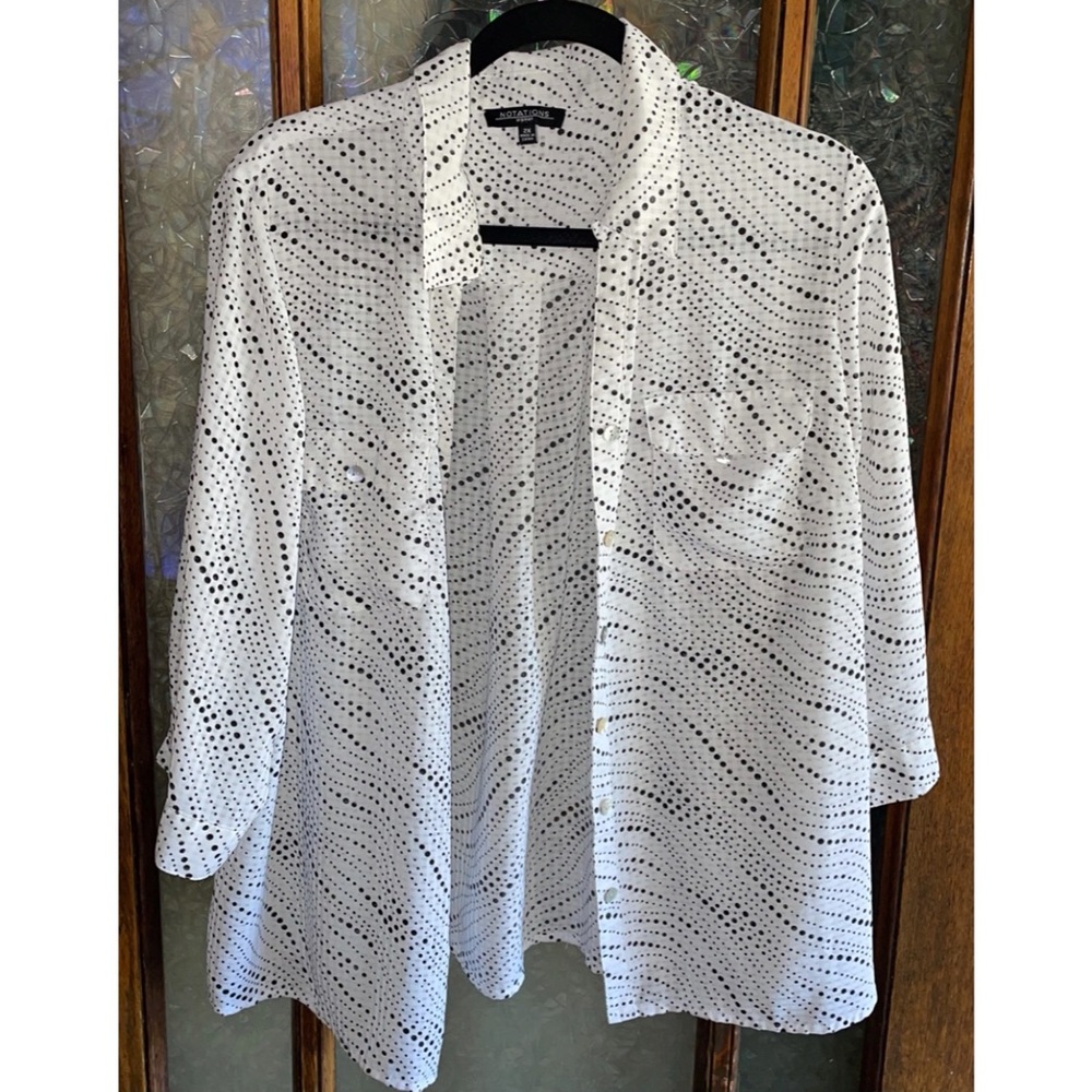 Patterned Blouse